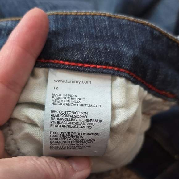 Tommy Hilfiger Blue Denim Mini Skirt - Picture 4 of 4